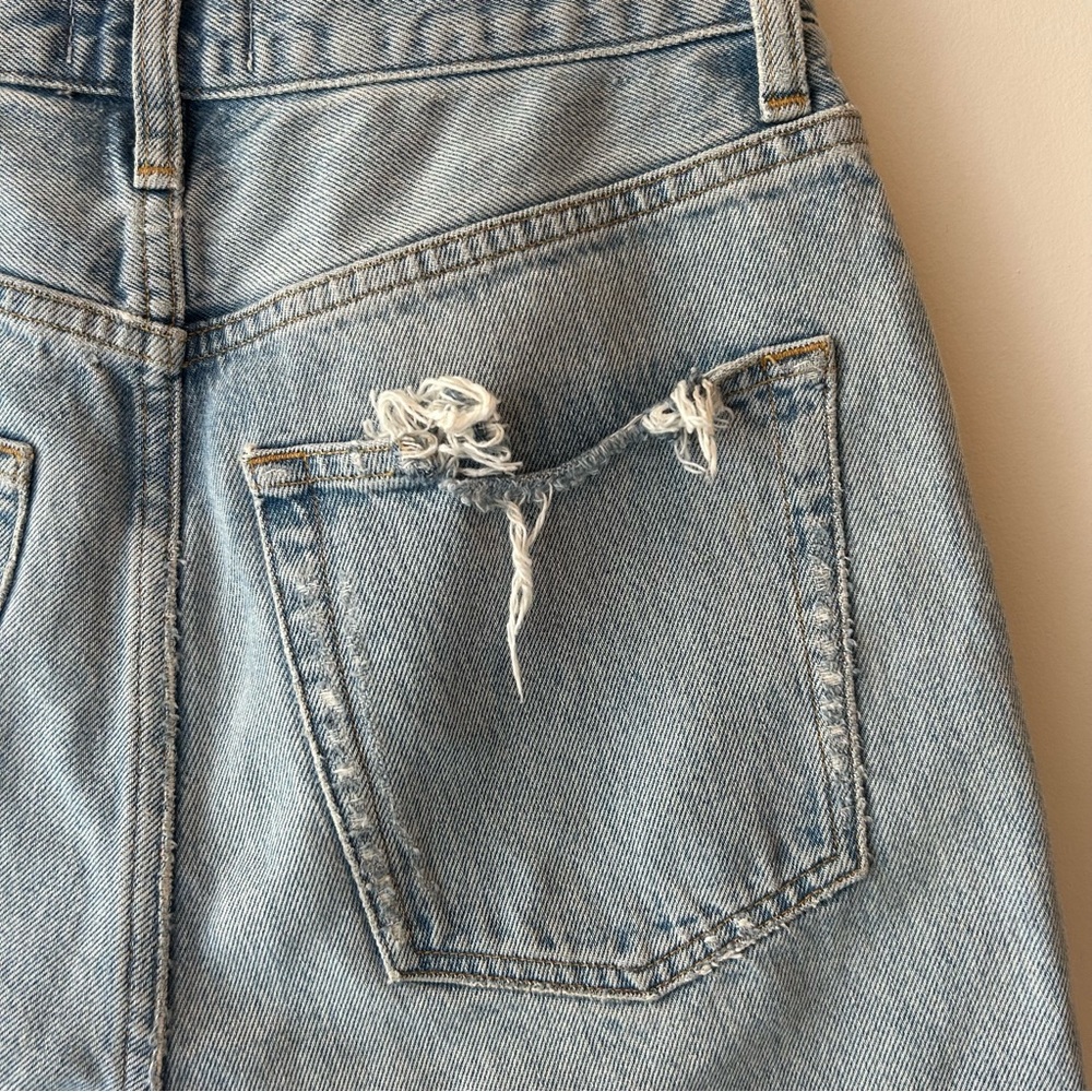Agolde Ira Mid Rise Loose Shorts Size 25 - Picture 7 of 15